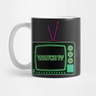 Retro TV | Watch TV | Pop Art Mug